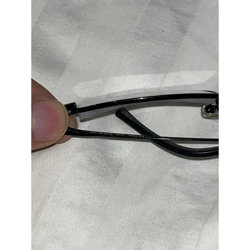 Ray Ban Eyeglasses Frames Only, RB 7505 1000, 51-18-135, Black *SEE DESCRIPTION*